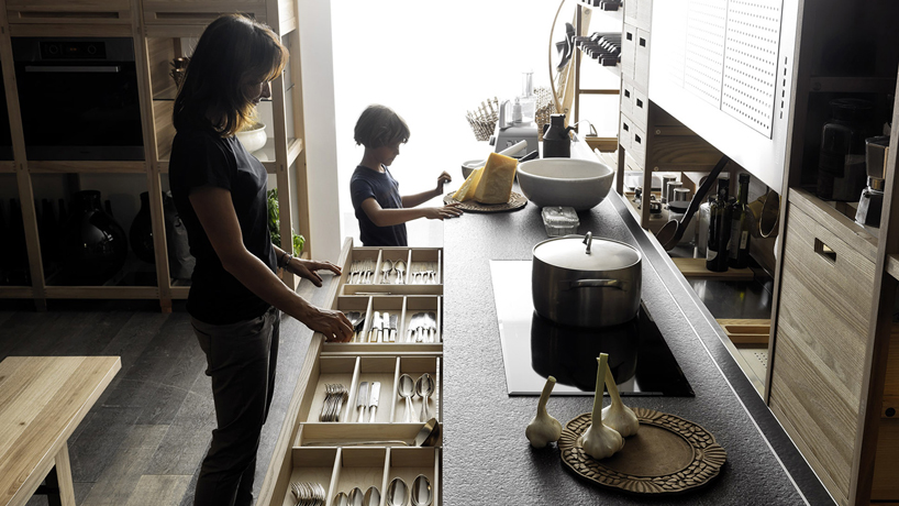 valcucine: sinetempore - the new traditional kitchen