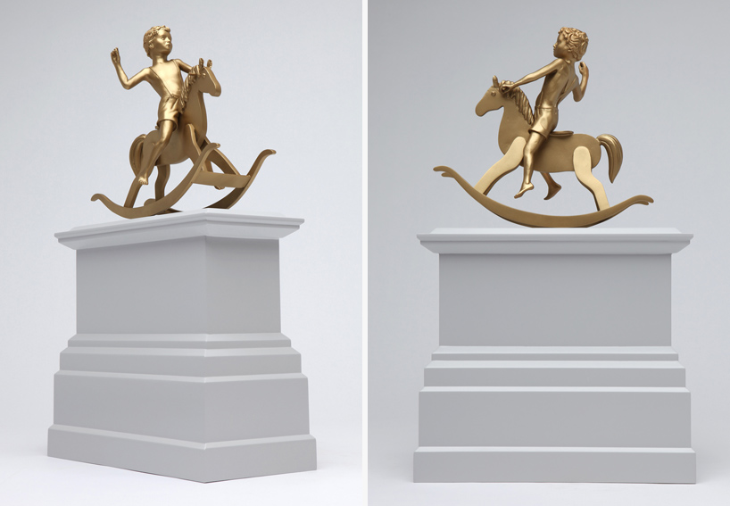 elmgreen & dragset: boy on rocking horse   fourth plinth commission