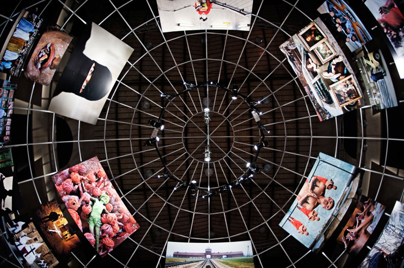 fabio novembre: steve mccurry exhibition design at MACRO, rome