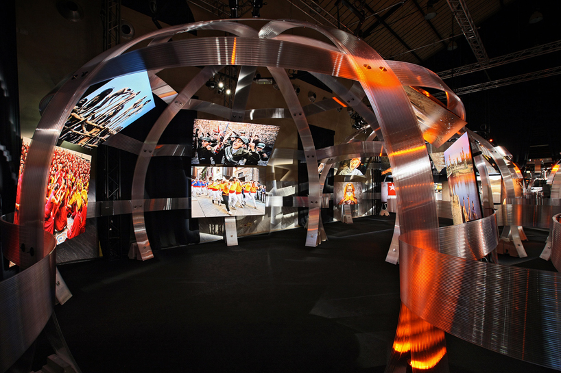 fabio novembre: steve mccurry exhibition design at MACRO, rome