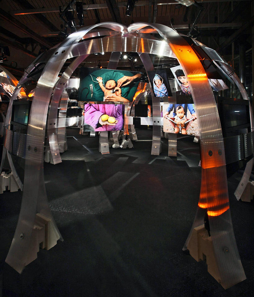 fabio novembre: steve mccurry exhibition design at MACRO, rome