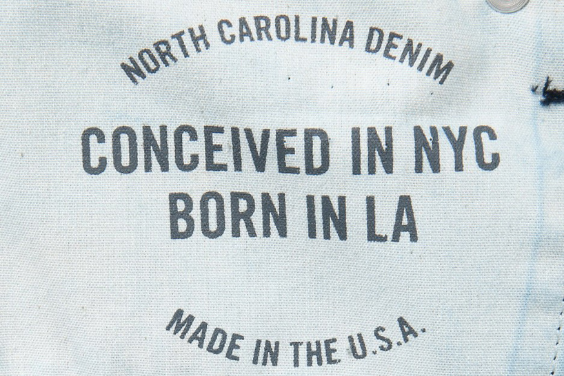 recycled plastic beer bottle denim from bonobos