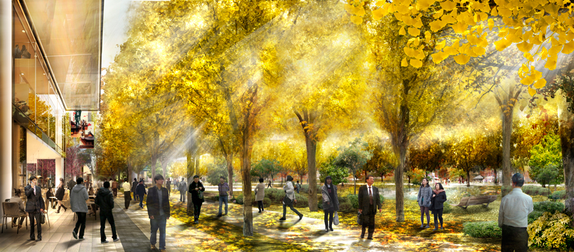 foster + partners: hongqiao vantone sunnyworld centre, shanghai breaks ground