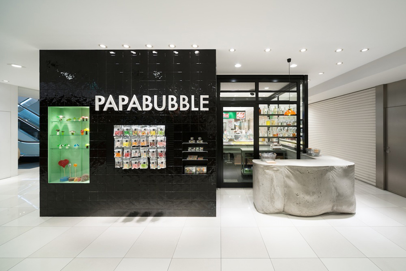 schemata architecture office: papabubble candy shop, tokyo