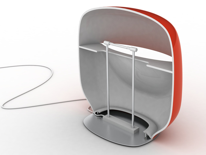 luca nichetto: vader lamp for david design