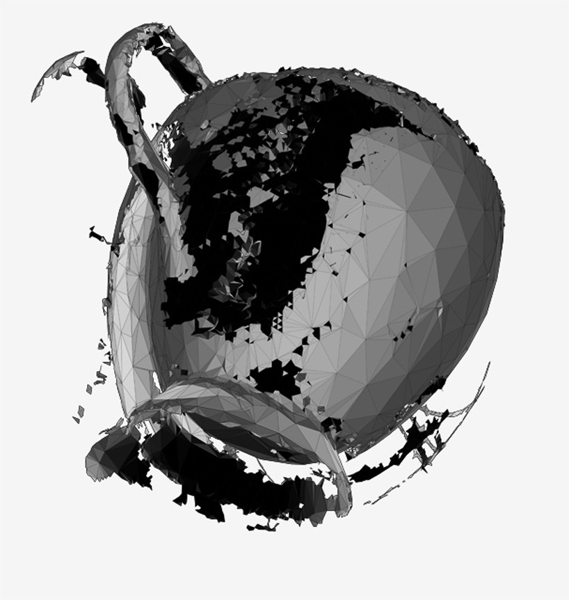 matthew plummer fernandez: glitch reality II tea set