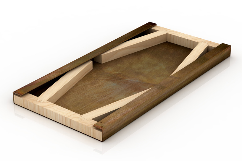 gum design: mastro work table for de castelli