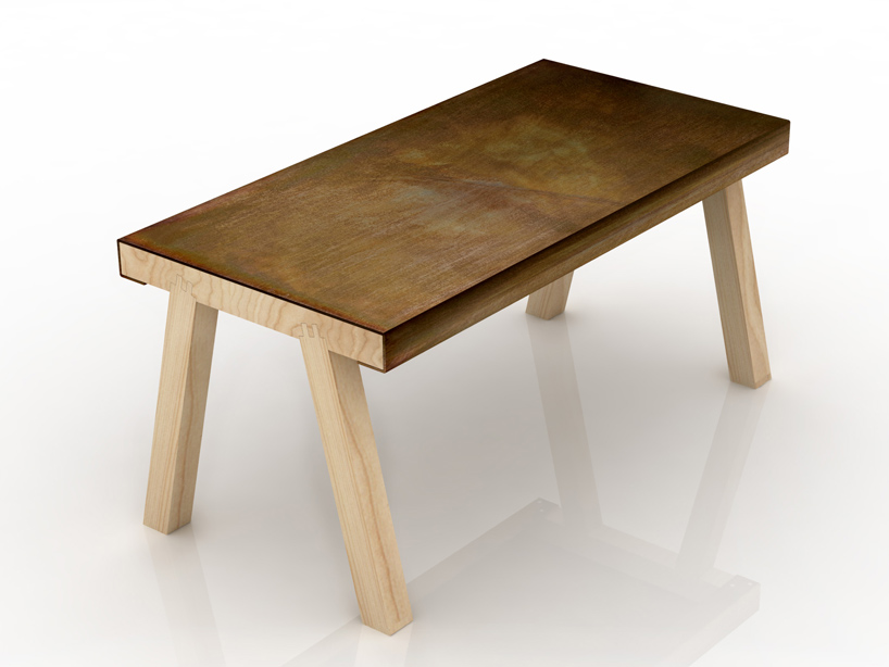 gum design: mastro work table for de castelli