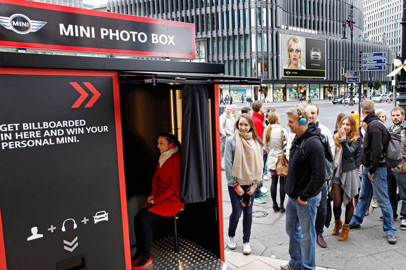 MINI photo box: it's personal campaign