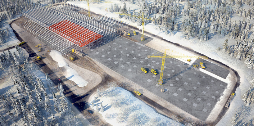 facebook's first european data centre in lulea, sweden