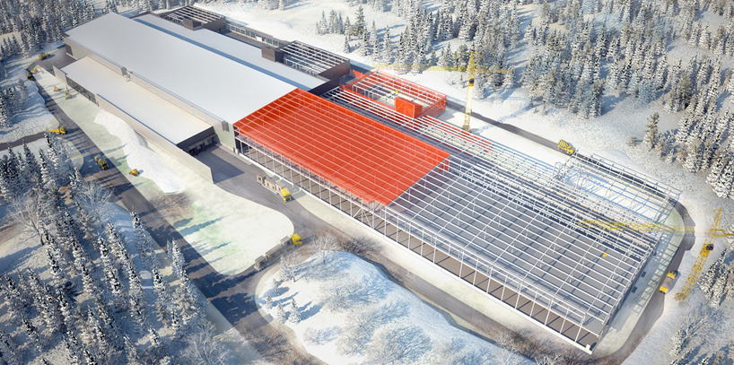 facebook's first european data centre in lulea, sweden