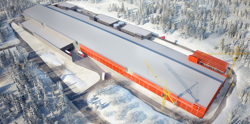 facebook's first european data centre in lulea, sweden