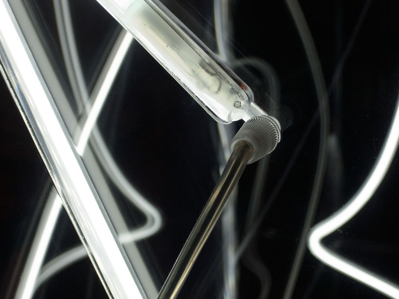 robert wilson illuminates 7 electric chairs for kartell