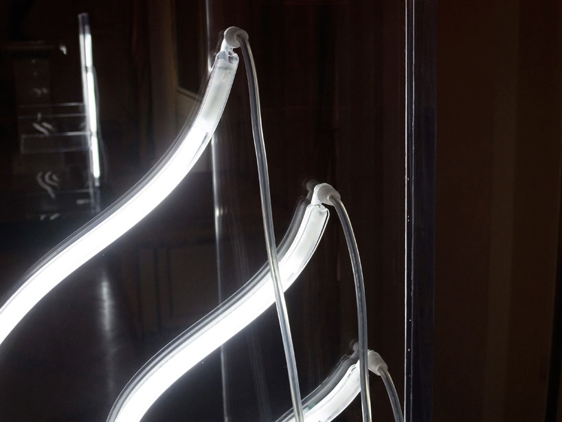 robert wilson illuminates 7 electric chairs for kartell