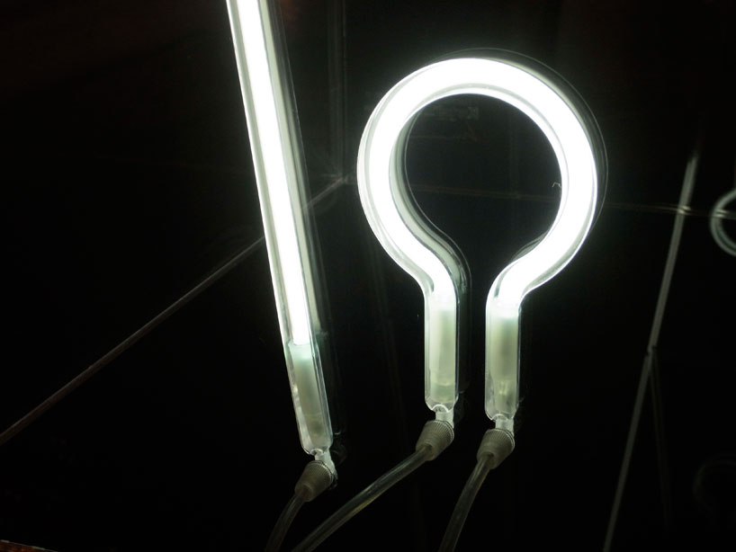 robert wilson illuminates 7 electric chairs for kartell