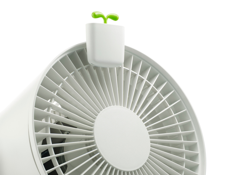 nendo: airleaf mini air purifier