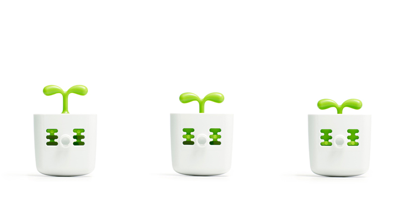 nendo: airleaf mini air purifier