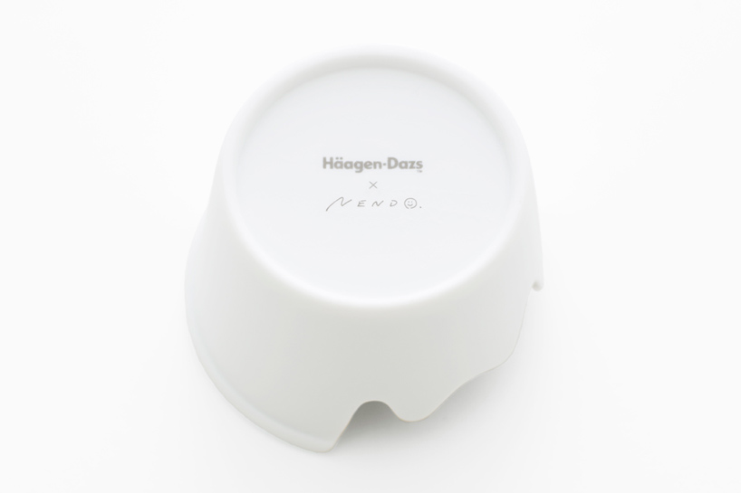 nendo: aromatherapy candle holder for häagen dazs