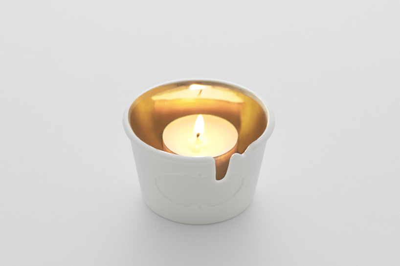 nendo: aromatherapy candle holder for häagen dazs