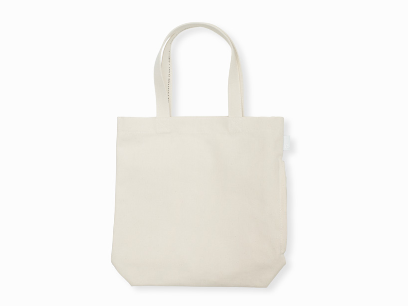 nendo: roopuppet tote bag with unique pocket for rootote