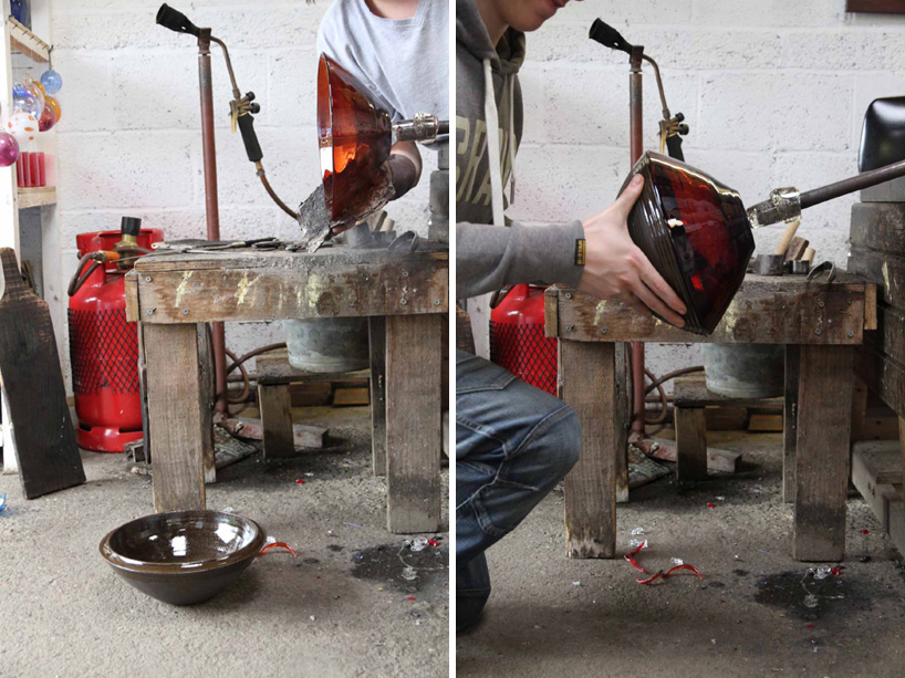 pia w&uuml;stenberg: blue + red stacking vessels