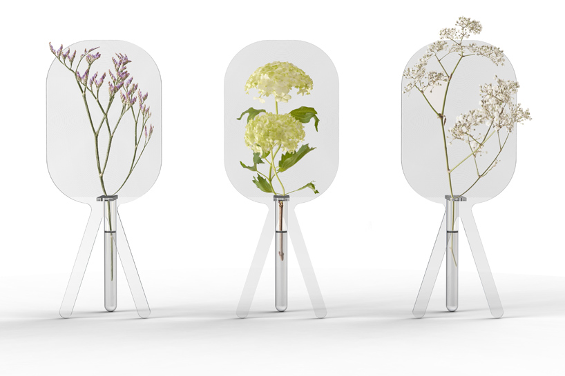 fresnel lens vase   big bloom by charlie guda