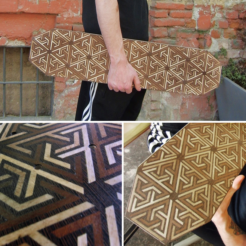 crank out handmade skateboards