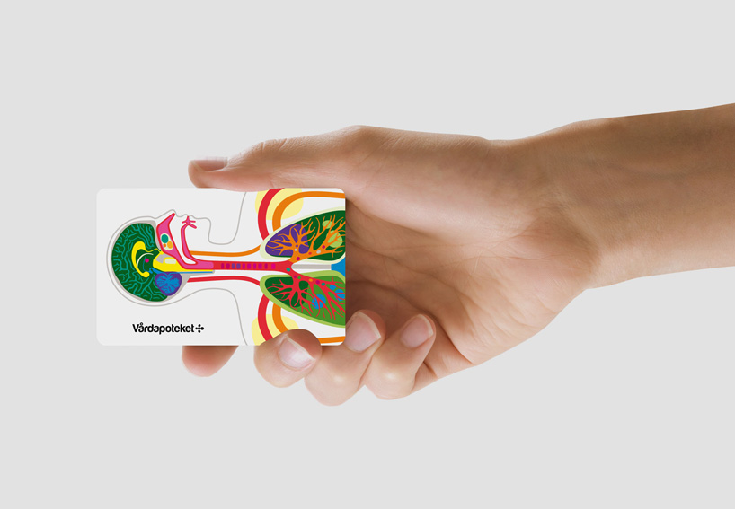 stockholm design lab: vardapoteket identity scheme