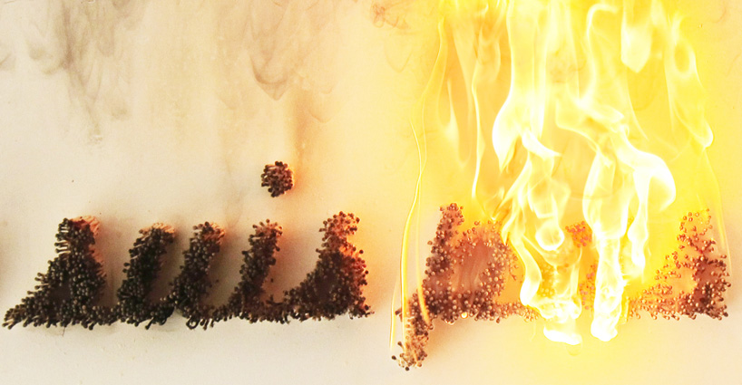 ali cherri: le pyromane (the pyromaniac)