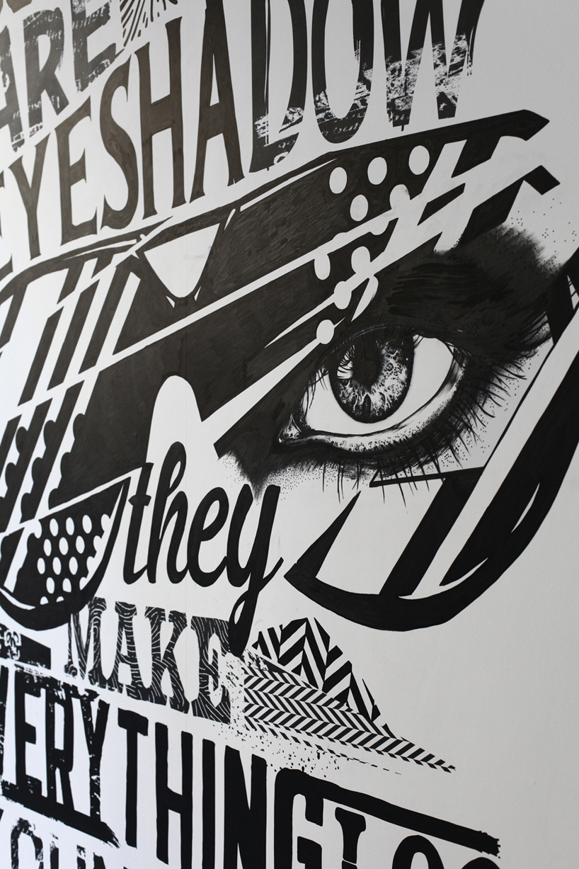 karl lagerfeld x ilovedust: clothing and murals