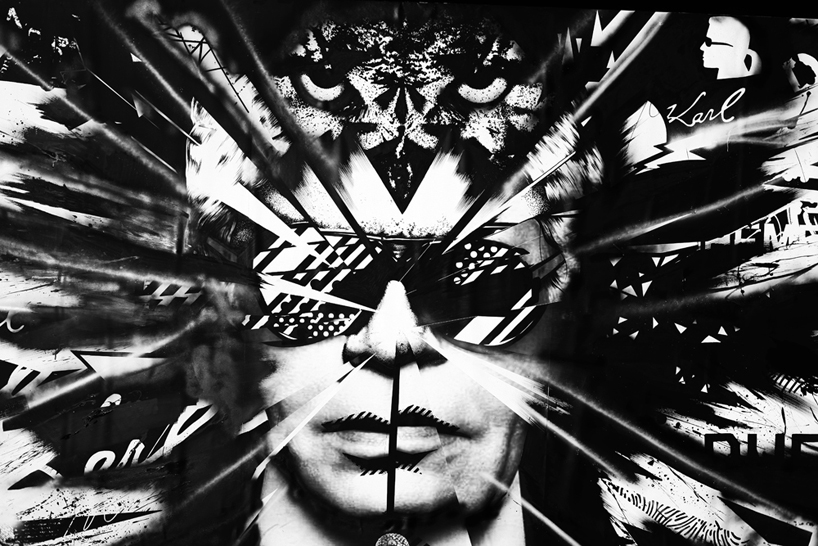 karl lagerfeld x ilovedust: clothing and murals