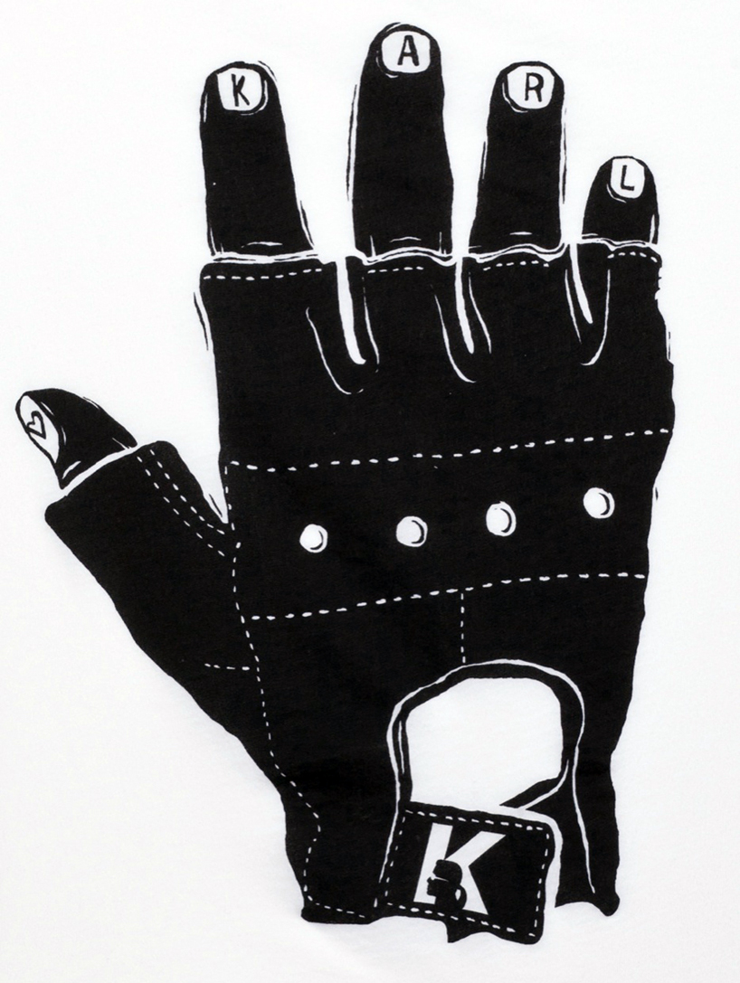 karl lagerfeld x ilovedust: clothing and murals