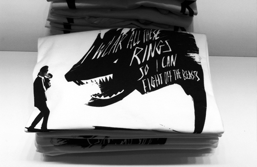 karl lagerfeld x ilovedust: clothing and murals