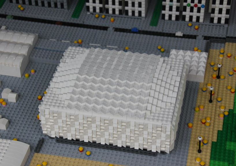 Le Stade Olympique de Londres reproduit en Lego