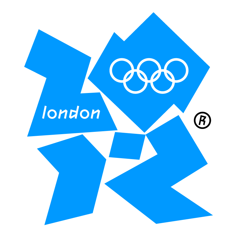 White 0006 Games Logo White Logo Pin Olympics London 2012 