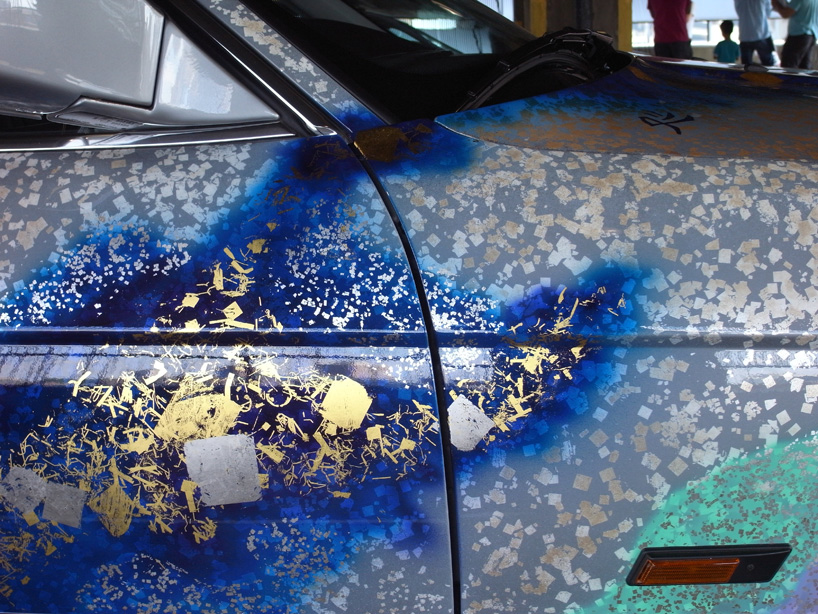 BMW art car collection at art drive! in london