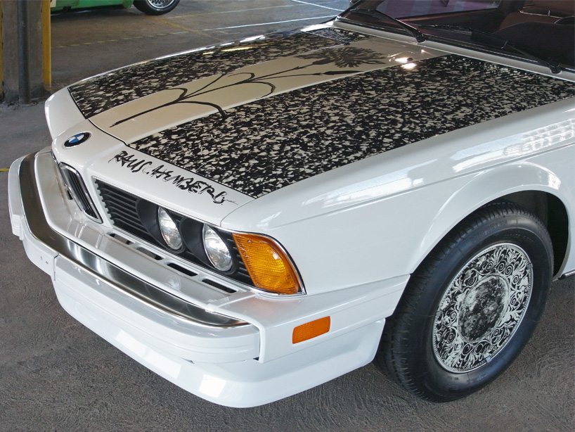 BMW art car collection at art drive! in london