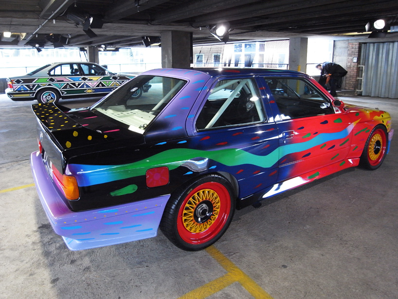 BMW art car collection at art drive! in london