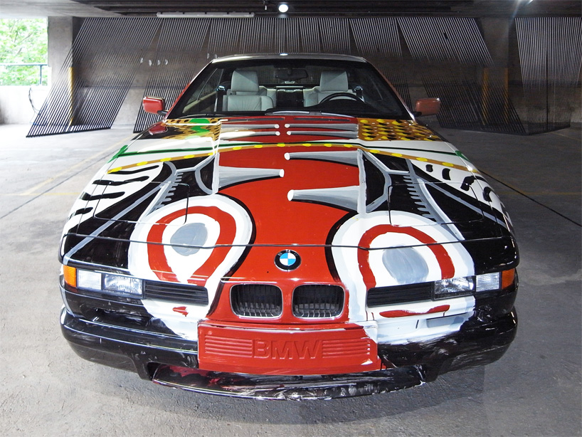 BMW art car collection at art drive! in london