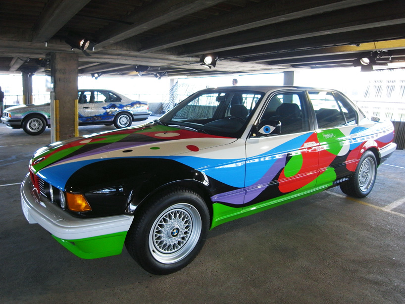BMW art car collection at art drive! in london
