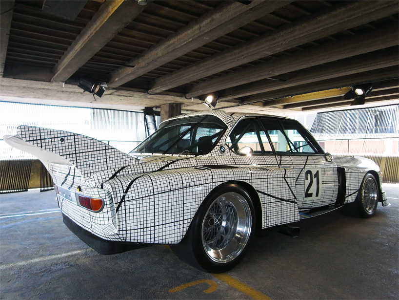 BMW art car collection at art drive! in london