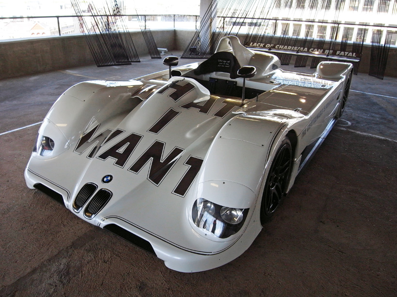 BMW art car collection at art drive! in london