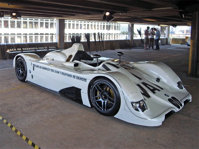 BMW art car collection at art drive! in london