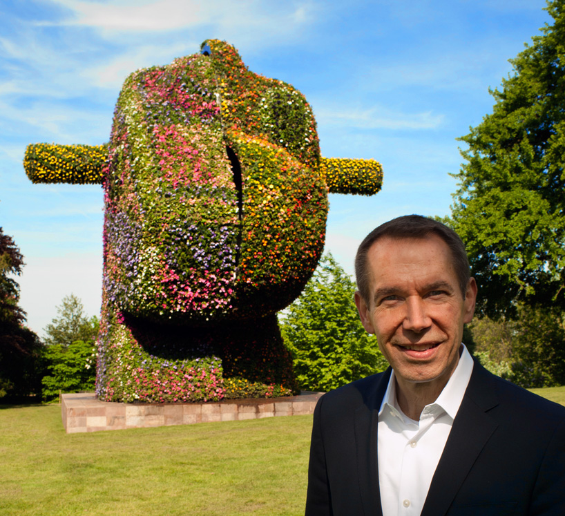 jeff koons at the beyeler foundation