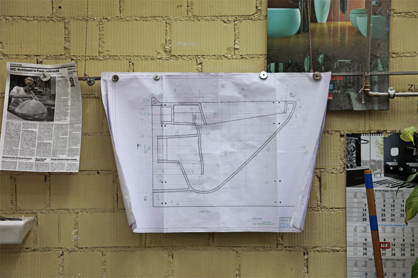 laufen factory visit design development designboom