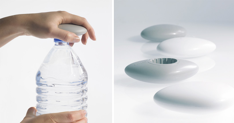 arik levy: water=life pebble bottle opener