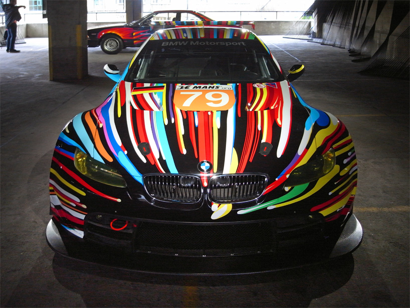 BMW art car collection at art drive! in london