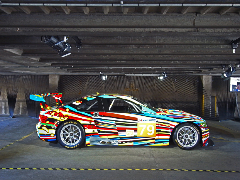 BMW art car collection at art drive! in london