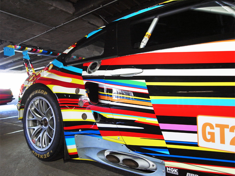 BMW art car collection at art drive! in london