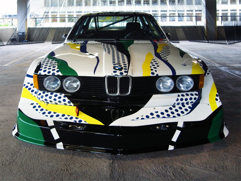 BMW art car collection at art drive! in london